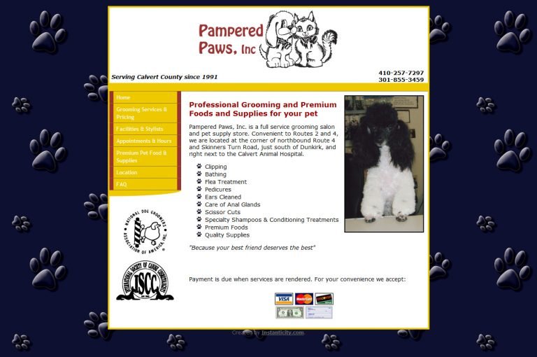 Pampered Paws, Inc
