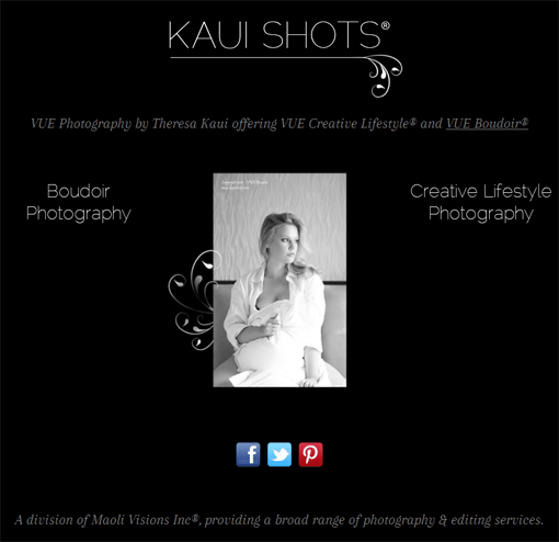 VUE Photography creative and boudoir services by Theresa Kaui.