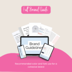 Brand guidelines and design templates for cohesive branding.