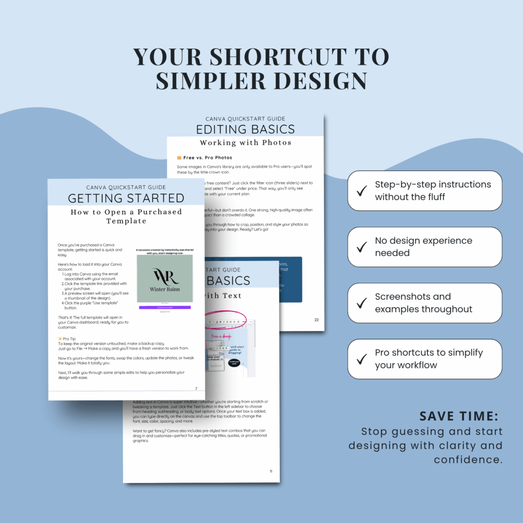 Canva guide for easy and efficient design workflow.