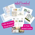 BayouBloom brand guide and mood board download.