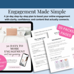 Engagement guide: 30-day online plan, 39 pages.