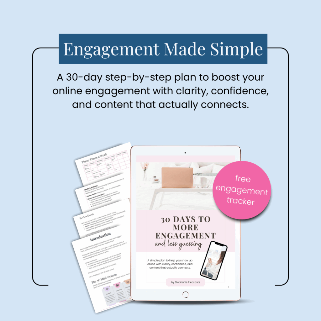 Boost online engagement with 30-day step-by-step plan.