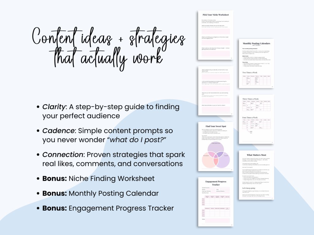 Content ideas and strategies for effective social media