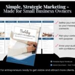 Strategic marketing workbook for small business owners.