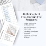 Content planning guide for organized marketing strategy.
