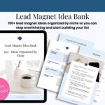 Lead Magnet Idea Bank promotional image