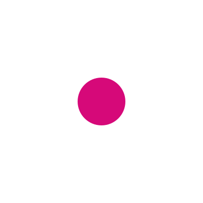 Simple white flower with pink center